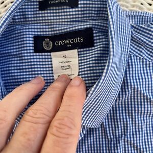 Handsome Crewcuts button-down shirt.